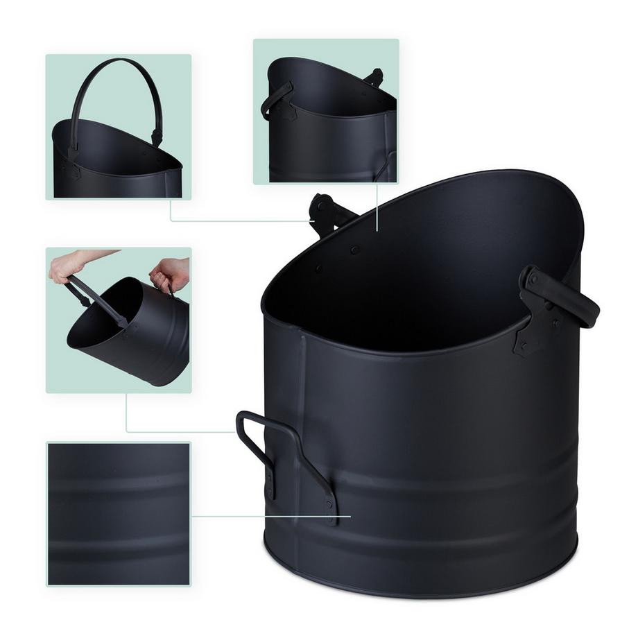 Northix Posacenere con accessori 9,5 l  