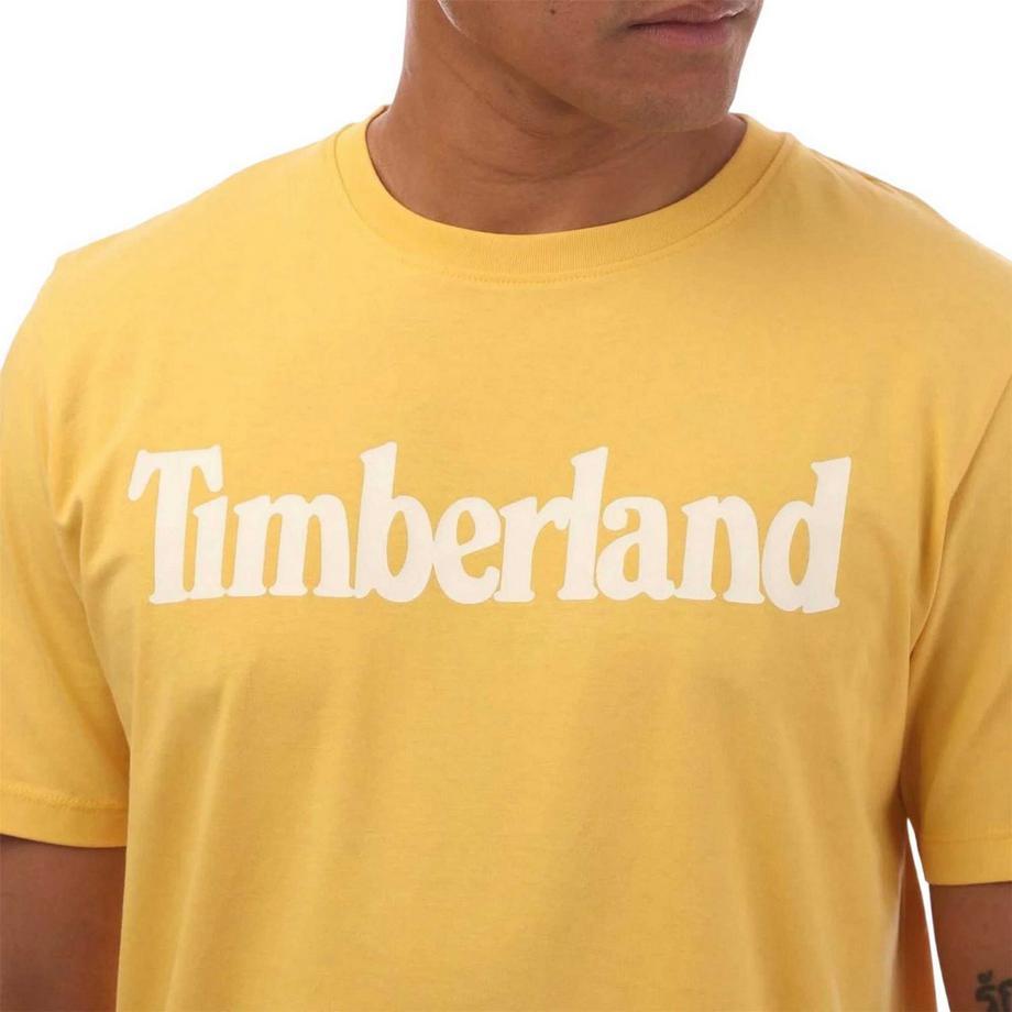 Timberland T-Shirt Northwood Wordmark Col Ras du Cou  