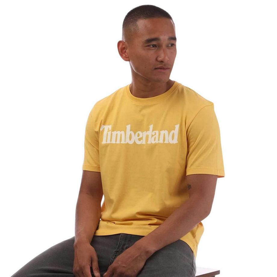 Timberland T-Shirt Northwood Wordmark Col Ras du Cou  