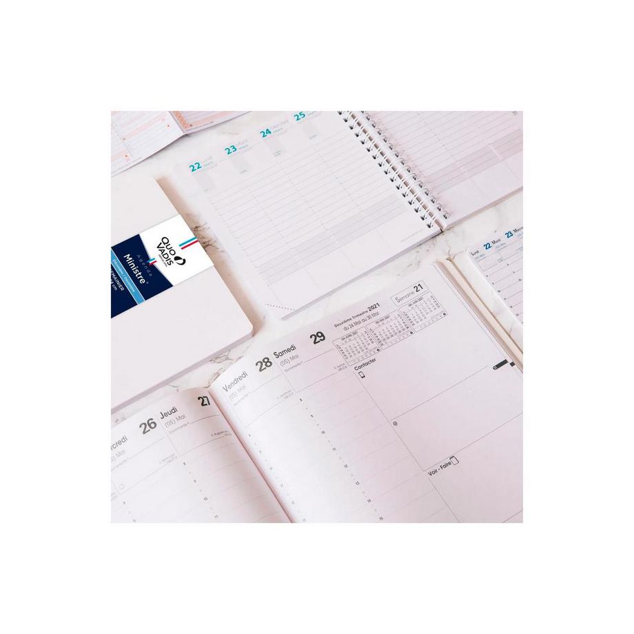 QUO-VADIS  Ricariche organizer - Senza righe - 15x21 cm - Ricambio 