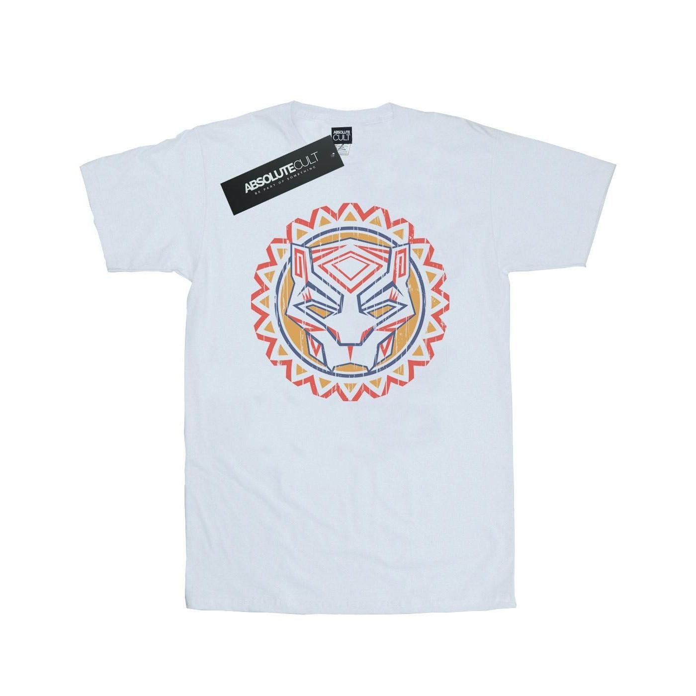 Image of Black Panther Tribal Panther Icon Tshirt Damen Weiss M