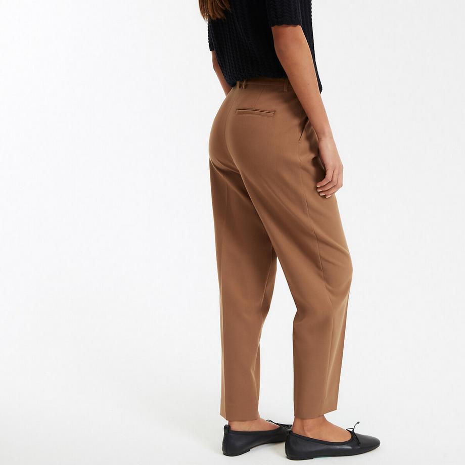 La Redoute Collections Slim Hose Bundfalten  