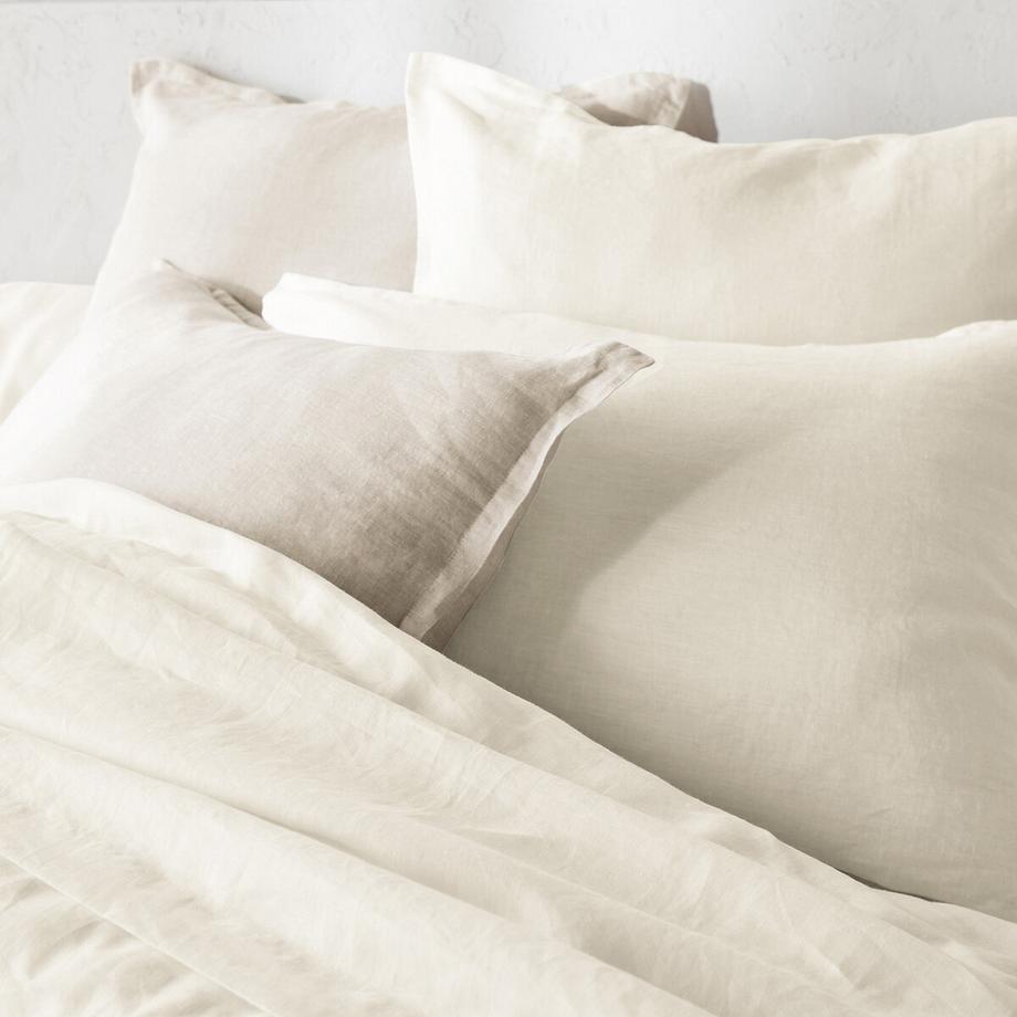 La Redoute Intérieurs Linot Housse de coussin et traversin en lin prélavé  