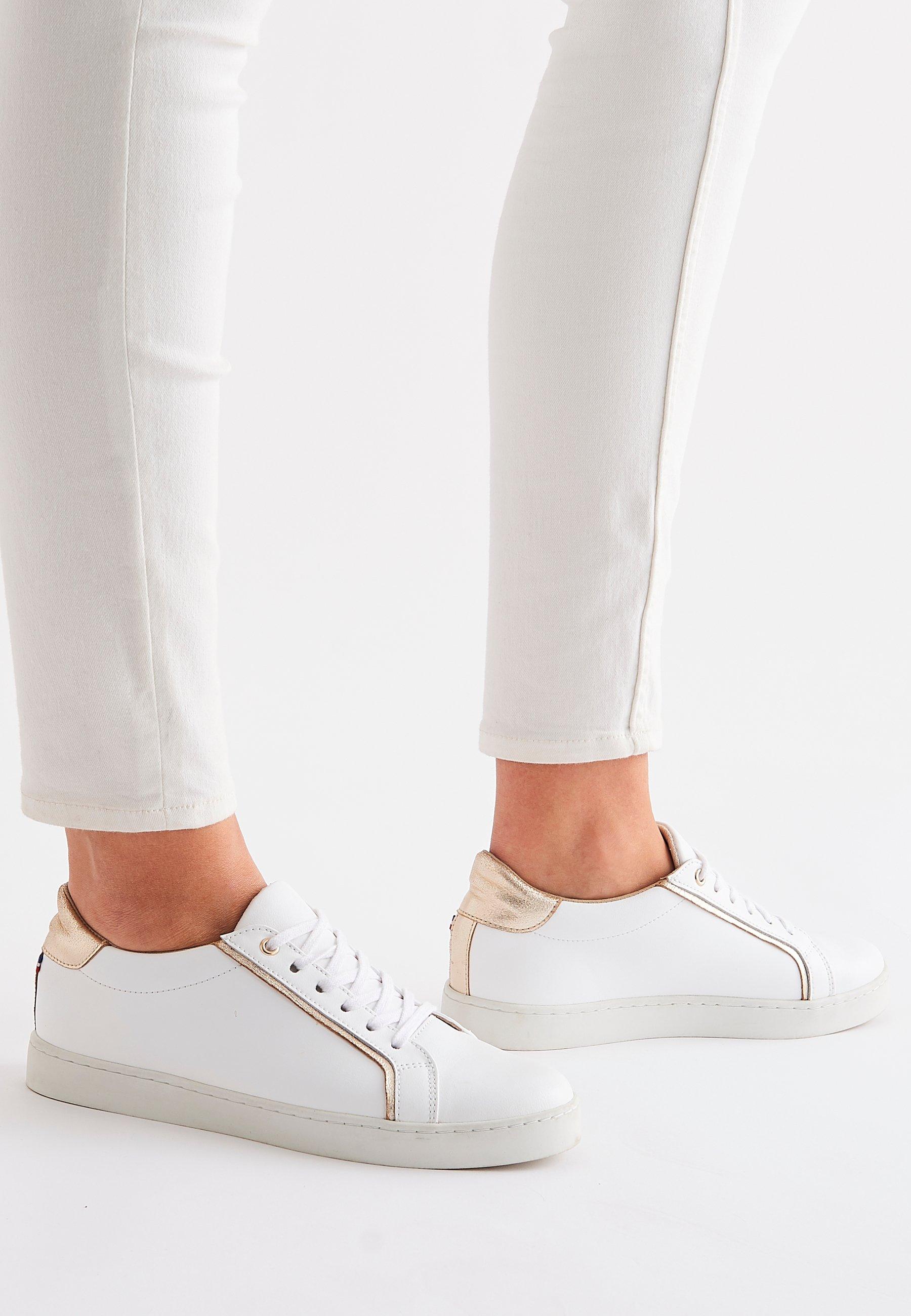 Image of Schnürschuh Obermaterial Rindsleder. Unisex Weiss 40