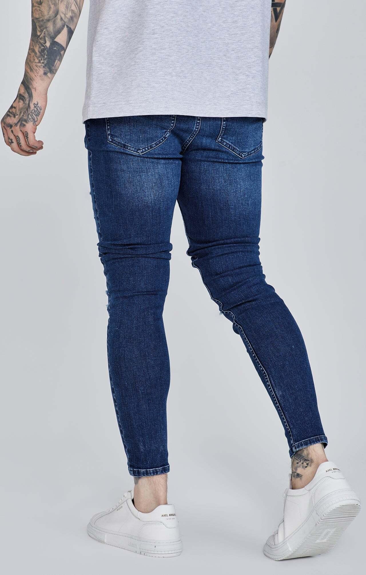 Sik Silk  Jeans Distressed Skinny Jeans 