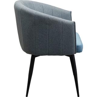 KARE Design Sedia girevole Merida blu  