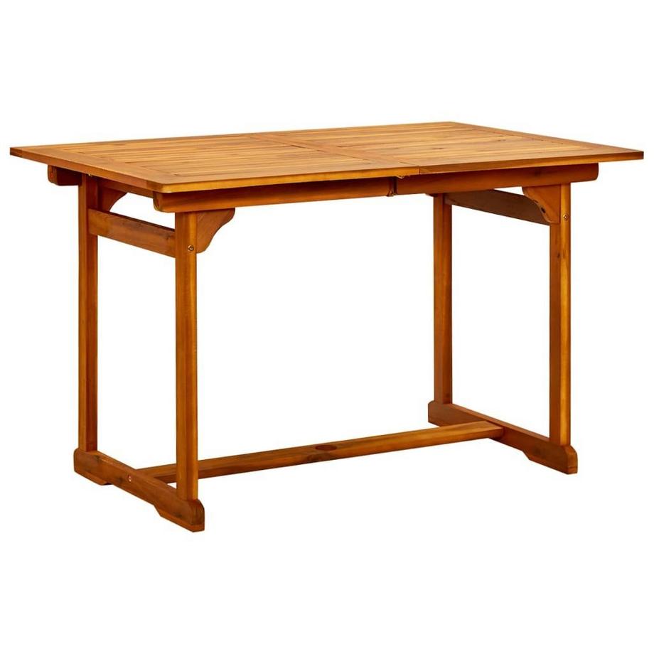 VidaXL tavolo giardino Legno di acacia  