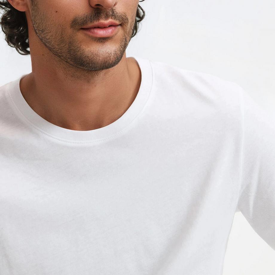 La Redoute Collections T-shirt Manches Longues Col Rond  