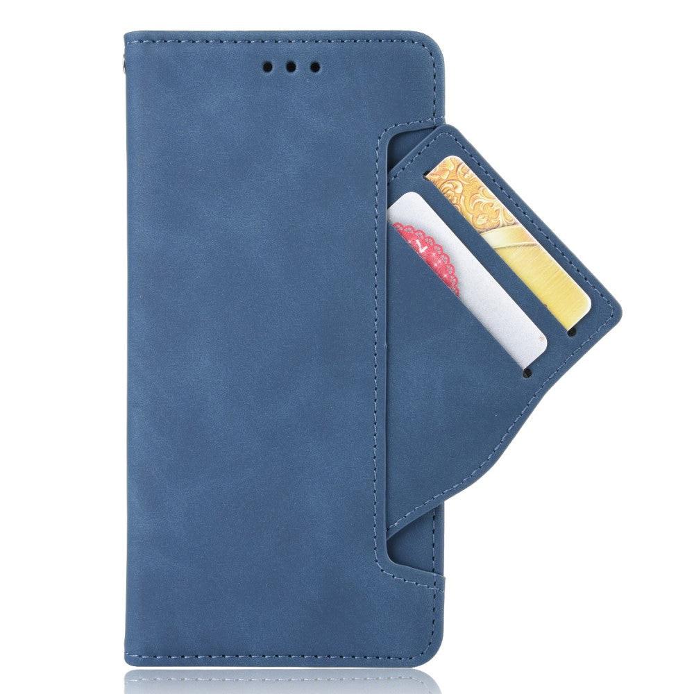 Cover-Discount  Galaxy A22 4G - Etui mit vielen Kartenfächer 