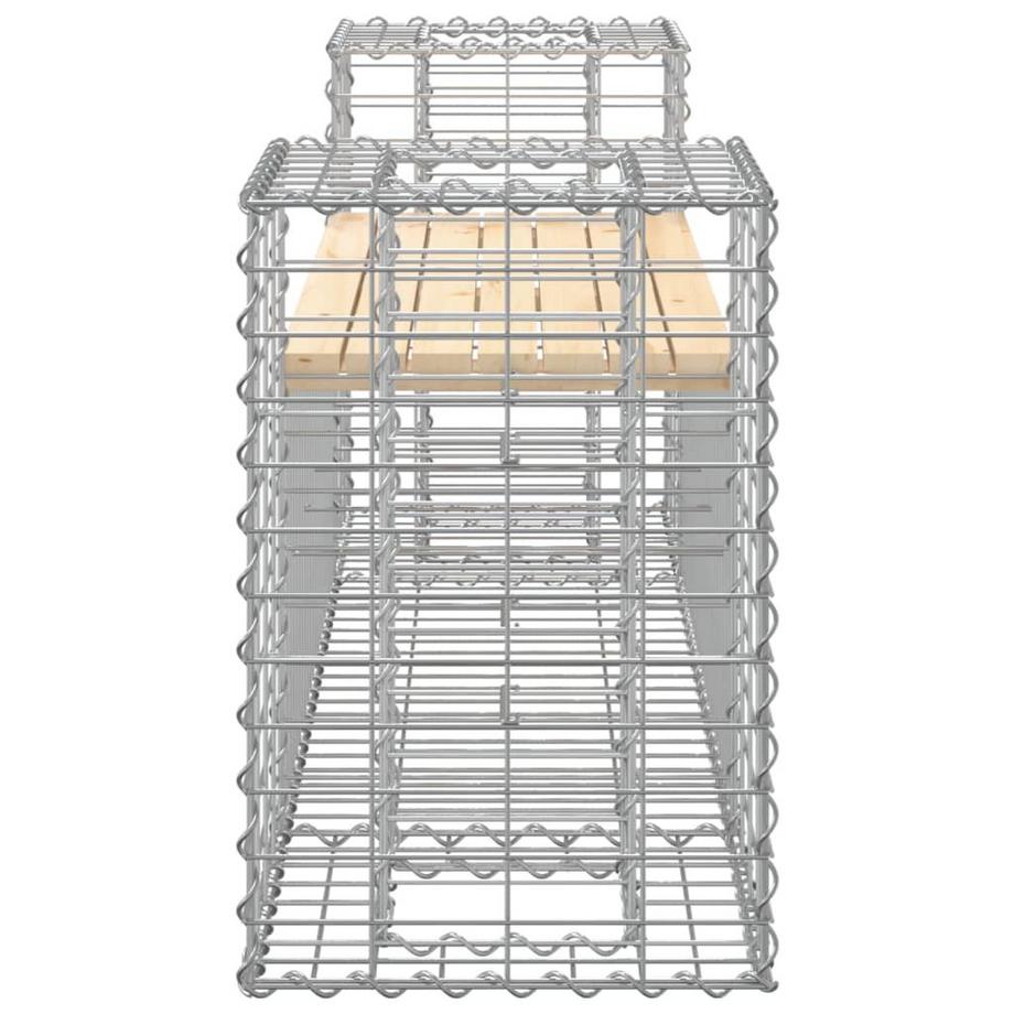 VidaXL Banc de jardin bois de pin  