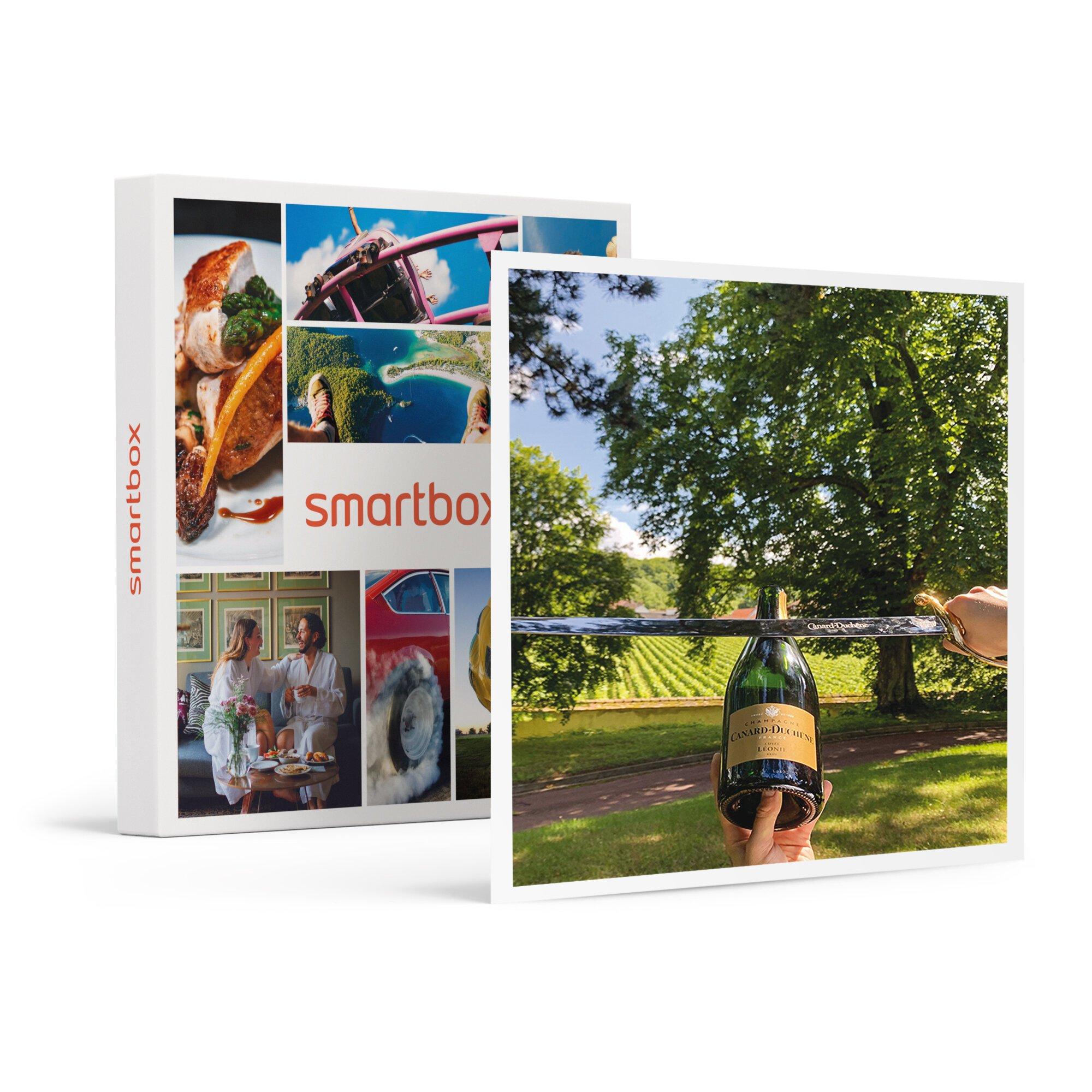 Image of Einführung In Die Sabrage-technik Und Champagnerverkostung In Der Nähe Von Reims Für 2 - Geschenkbox Unisex