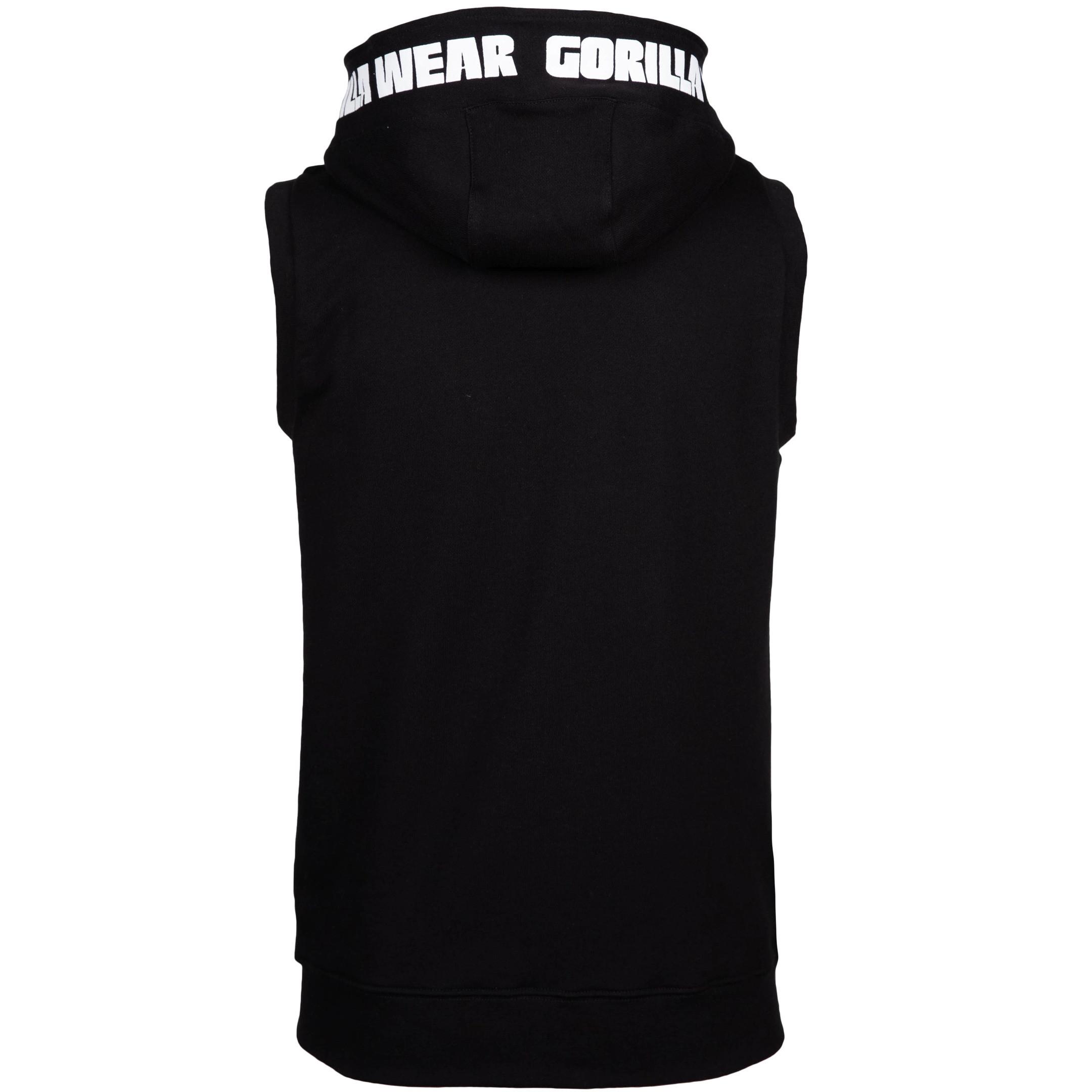 Gorilla Wear  felpa con cappuccio senza maniche milwaukee 