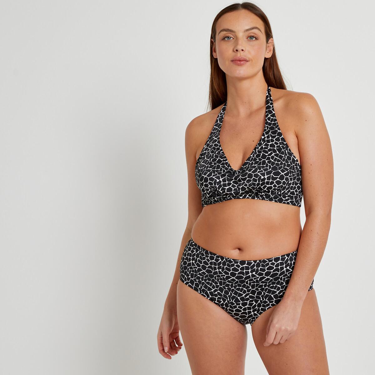 La Redoute Collections  Bikini-Slip mit hohem Bund 