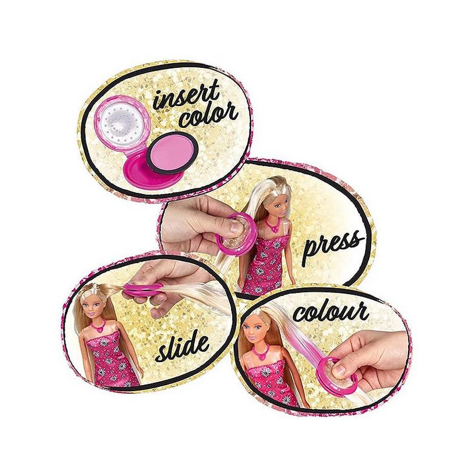 Simba  Steffi Love Hair Colour mit extra langen Haaren 