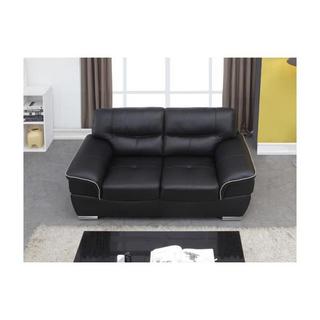 Vente-unique Couchgarnitur Leder 3+2 THIBAULT  