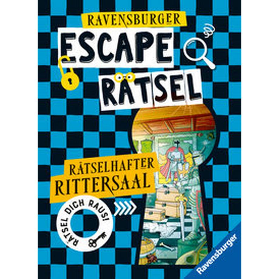 Ravensburger  Ravensburger Escape Rätsel: Kammer der Geheimnisse - Rätselbuch ab 8 Jahre - Für Escape Room-Fans 
