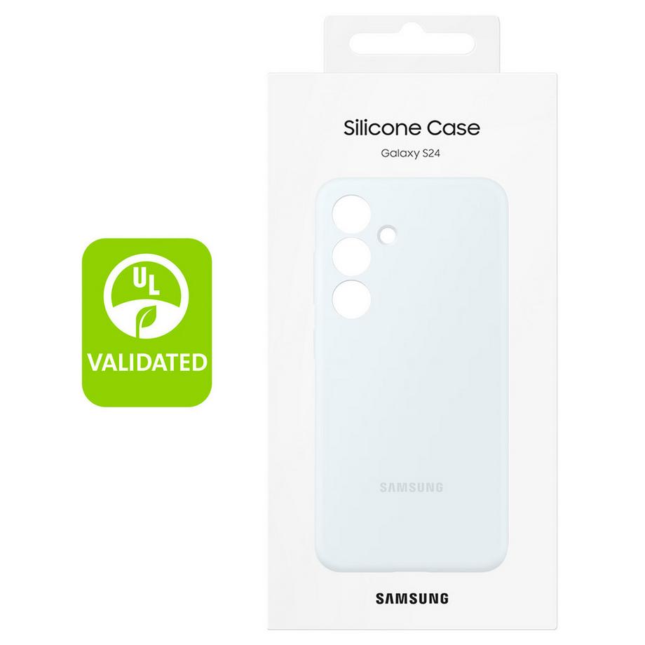 SAMSUNG  Silicone Case Galaxy S24 White 
