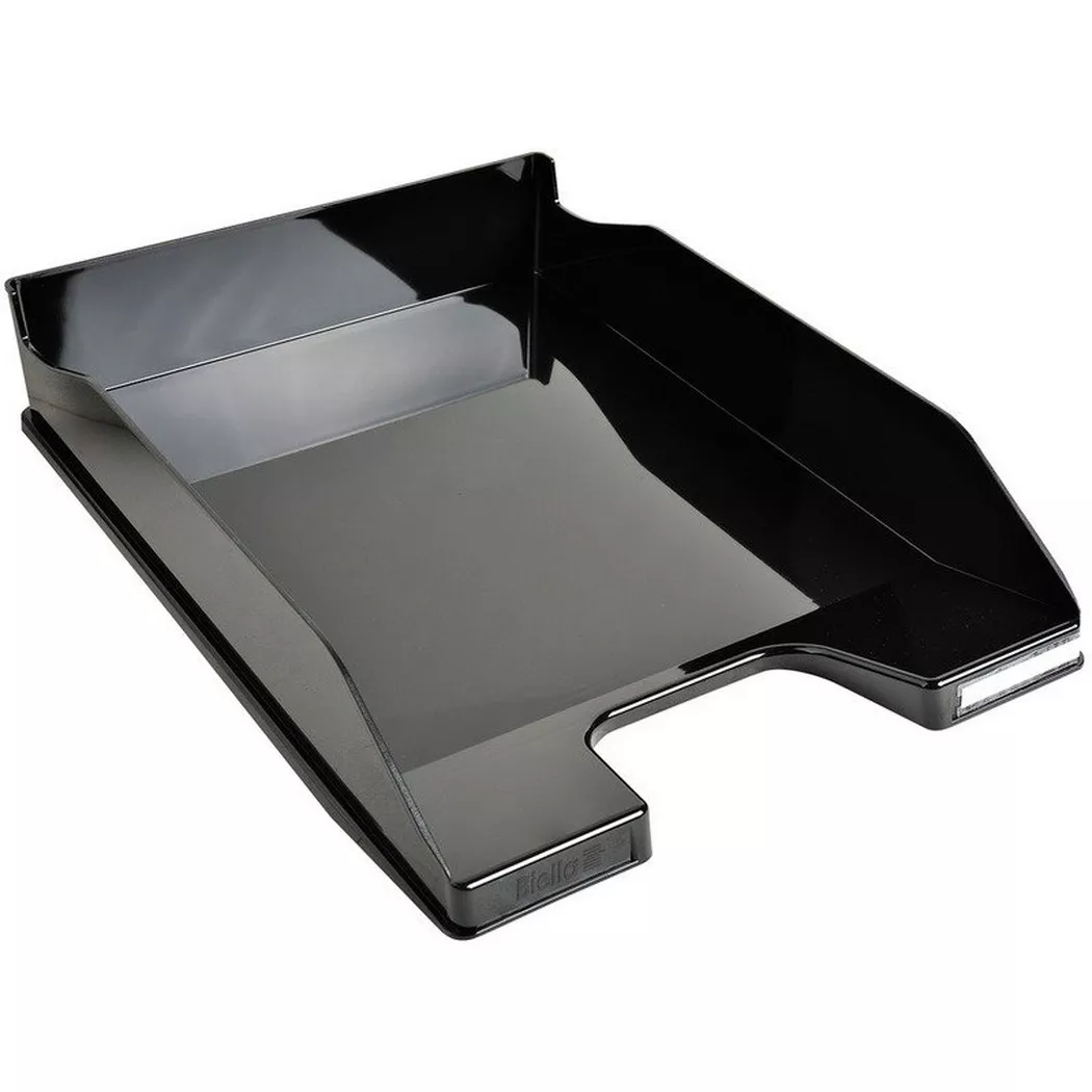 Biella – Briefablage COMBO-MIDI A4+ 011321402BID schwarz glossy, 21cm