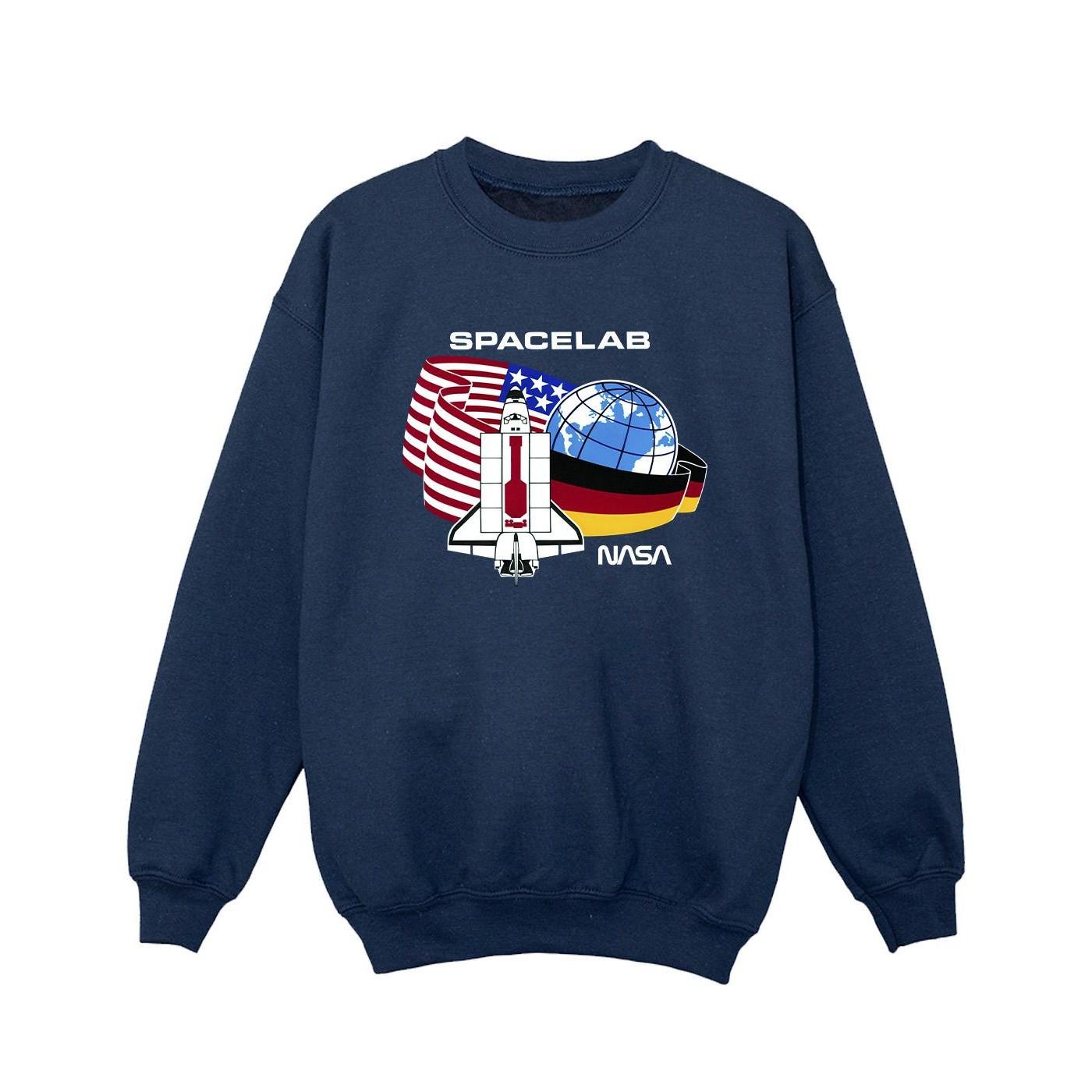 Image of Space Lab Sweatshirt Mädchen Marine 116