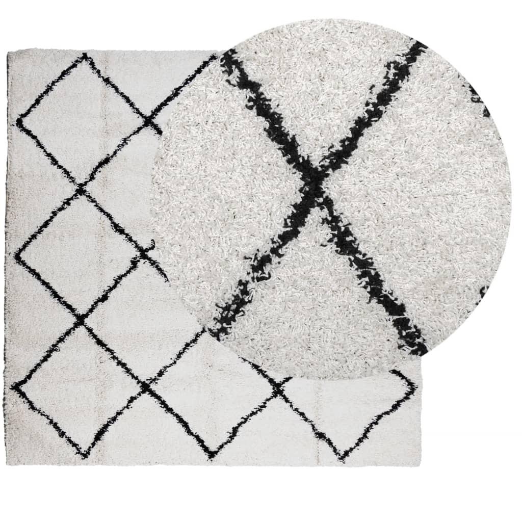 VidaXL Tapis shaggy polypropylène  