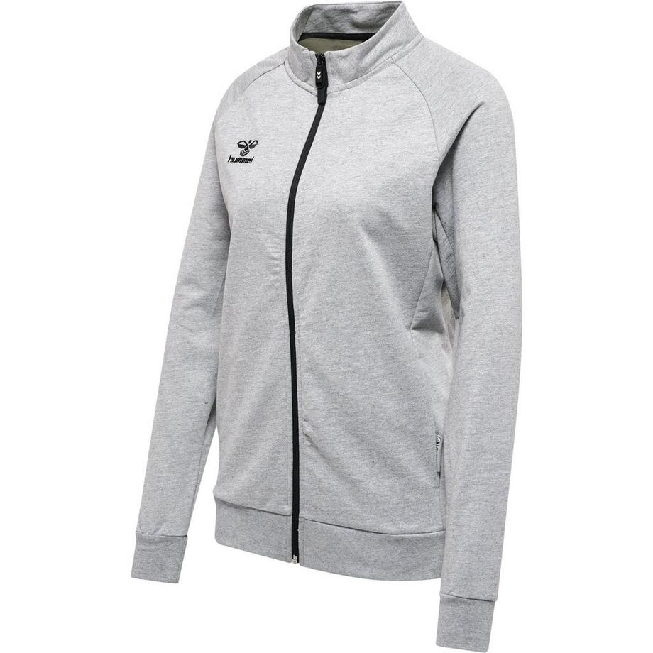 giacca dea tuta in cotone con zip humme move grid