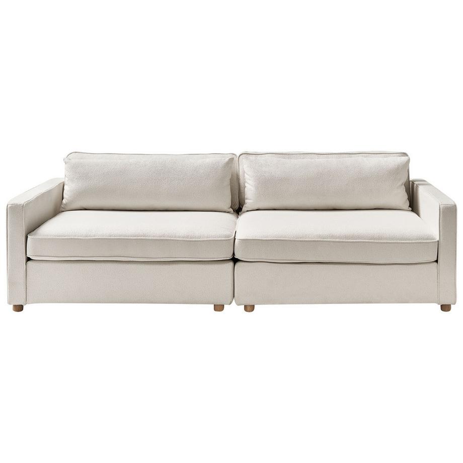 Beliani 3 Sitzer Sofa aus Bouclé Modern VINSTRA  