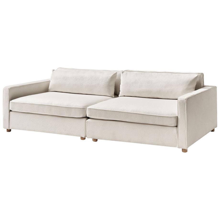 Beliani 3 Sitzer Sofa aus Bouclé Modern VINSTRA  