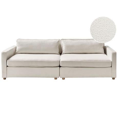 Beliani 3 Sitzer Sofa aus Bouclé Modern VINSTRA  