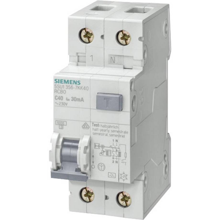 Siemens  FI-Schutzschalter 1polig+N C13 A 0.03 