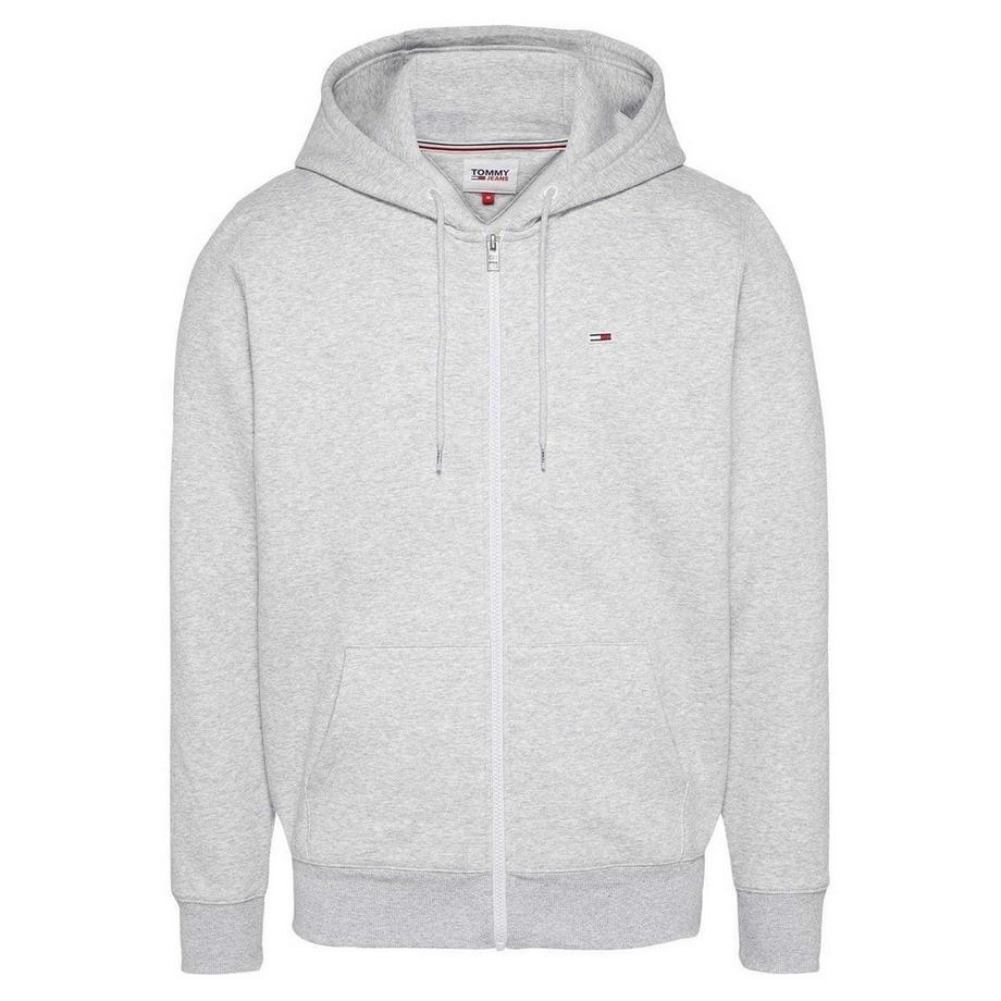 Felpa Con Cappuccio E Zip Intera Leggera