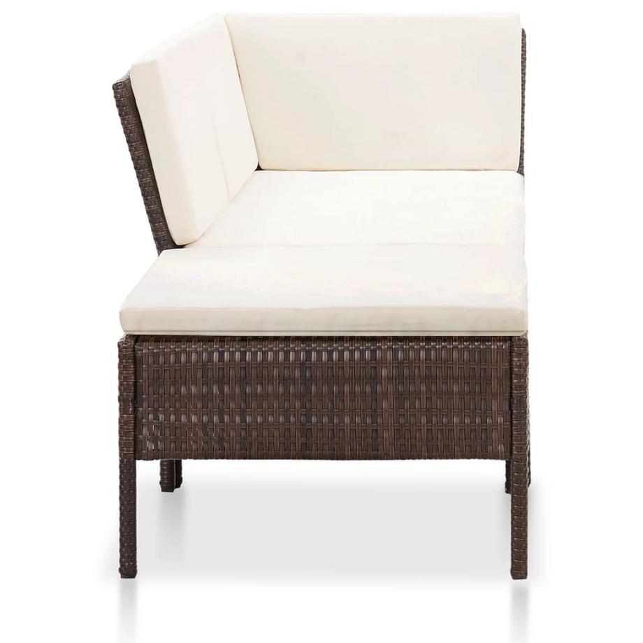 VidaXL Garten-lounge-set poly-rattan  