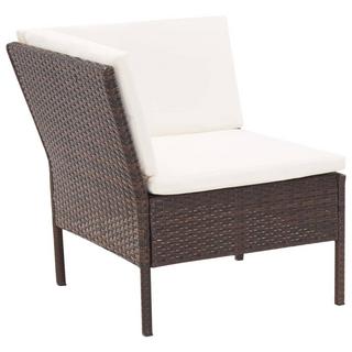 VidaXL set giardino Polirattan  