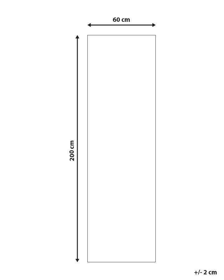 Beliani Tapis en Polyester Traditionnel KADAYAL  