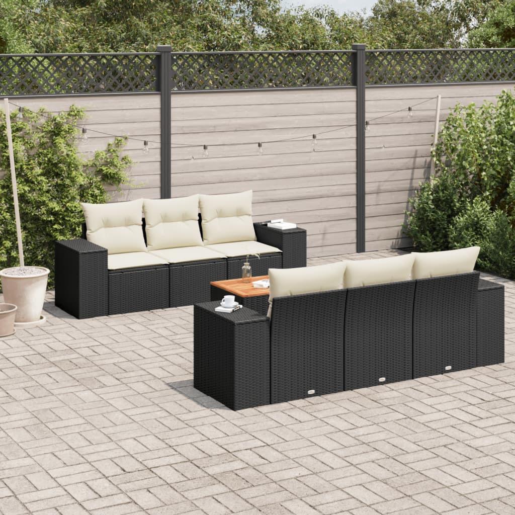 VidaXL Garten sofagarnitur poly-rattan  