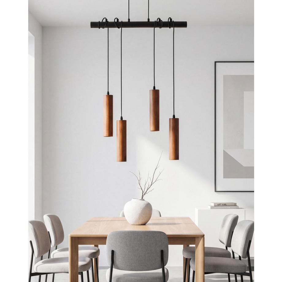 Beliani Lampe suspension en Métal  TUTAKI  