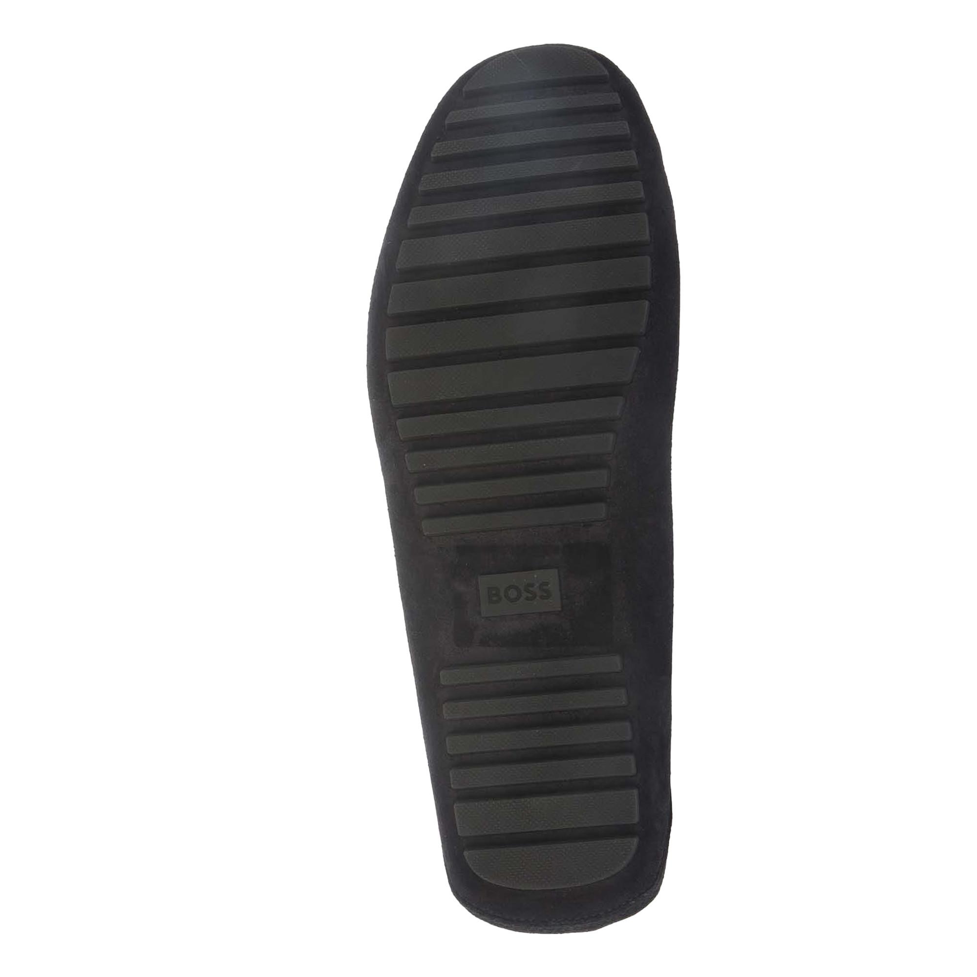 BOSS  Mokassins Driver, Wildleder 