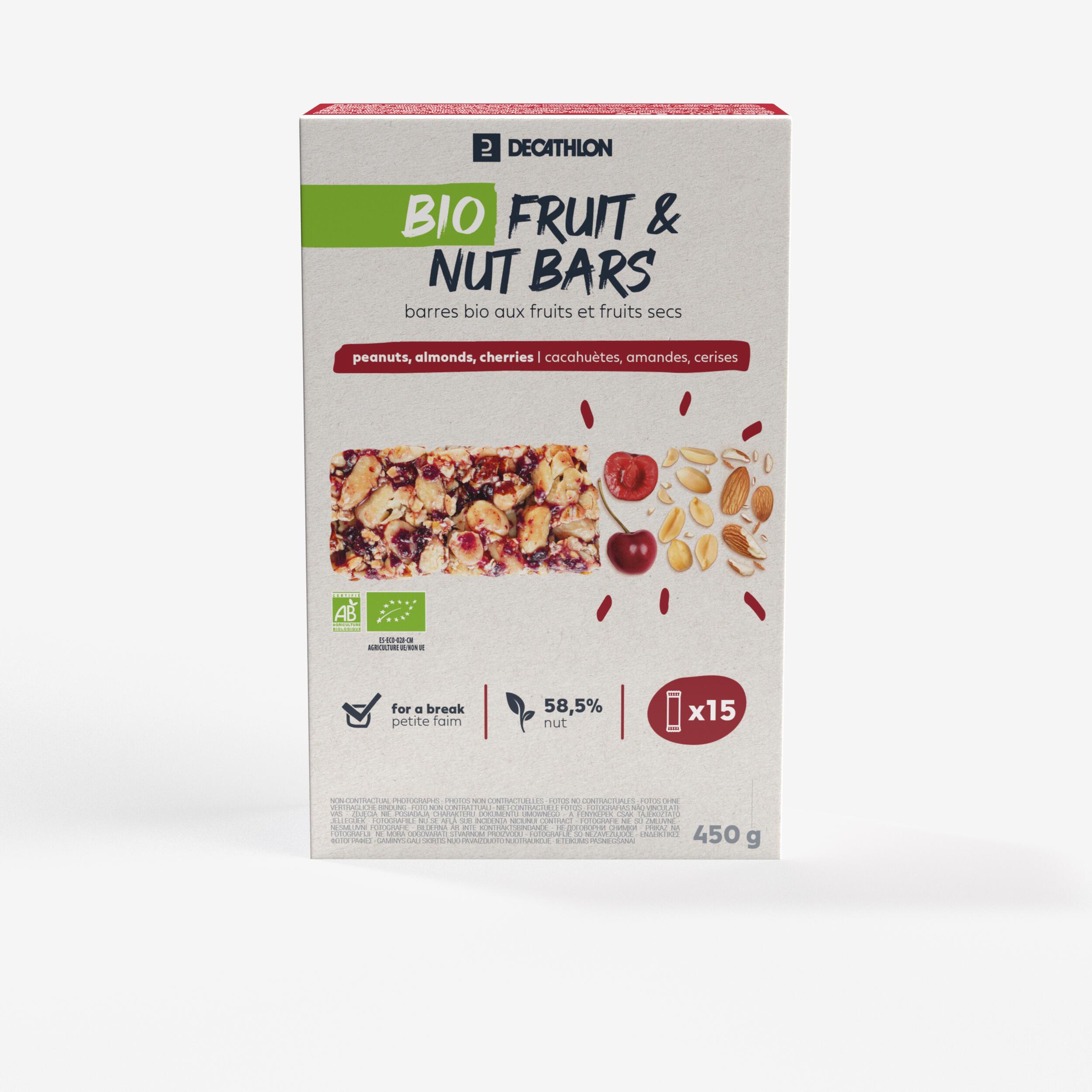 DECATHLON  Nussriegel - BIO FRUIT & NUT BARS 