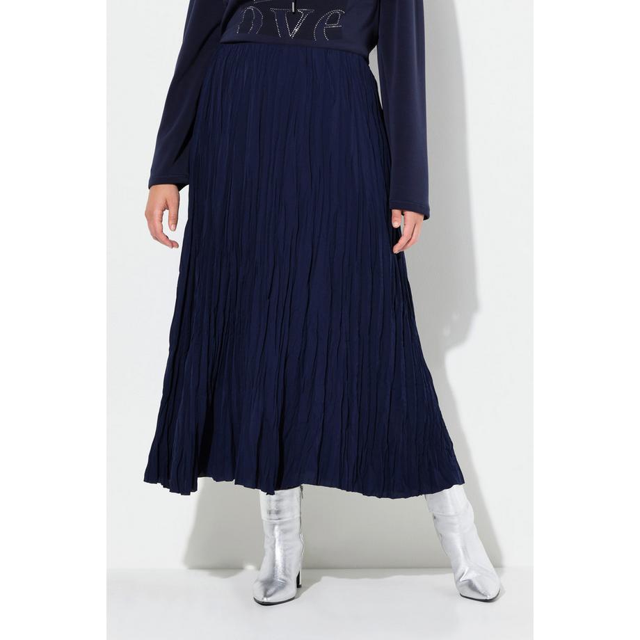 Ulla Popken Crash A-Linien Rock mit Elastikbund  