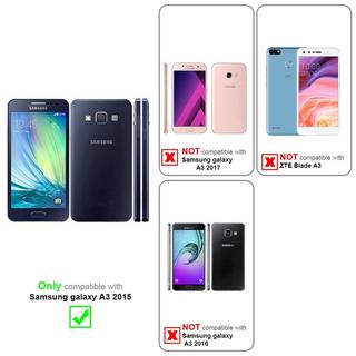 Cadorabo  Housse compatible avec Samsung Galaxy A3 2015 - Coque de protection en silicone TPU flexible 