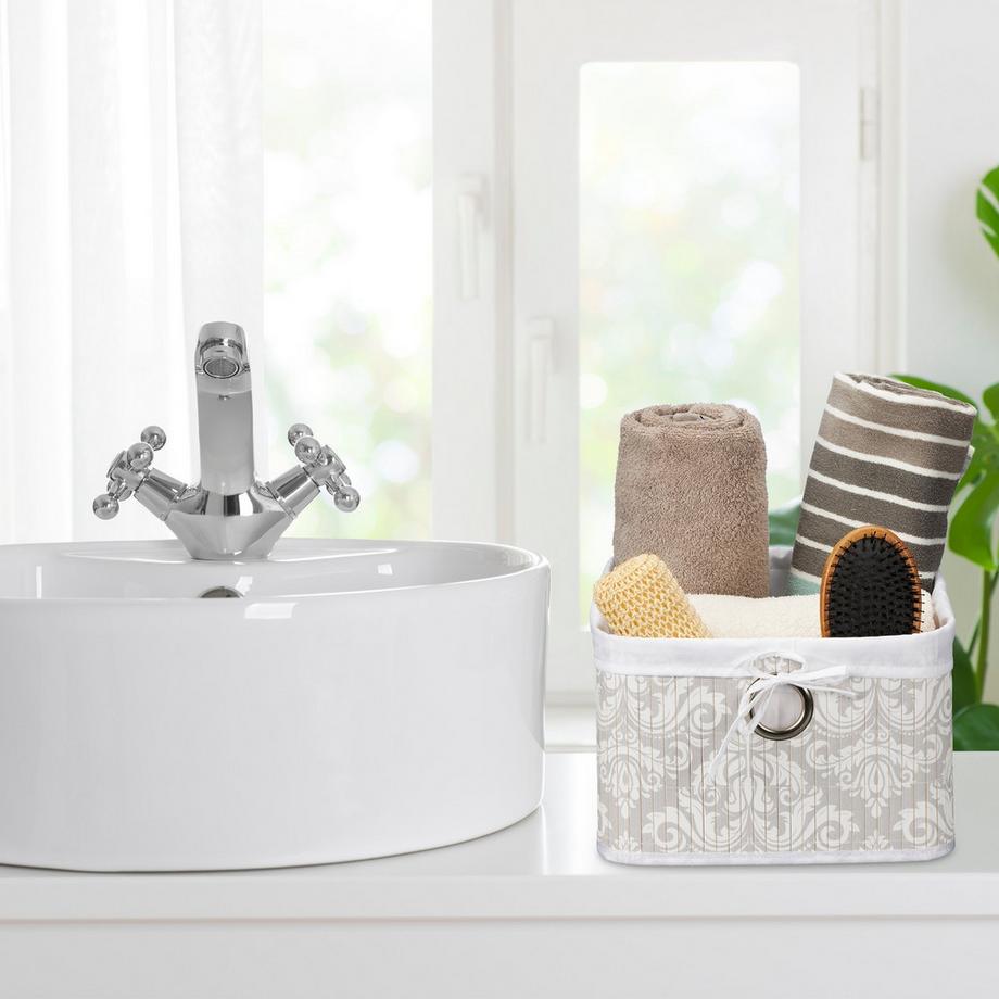 B2X Cestino portaoggetti in bambù  