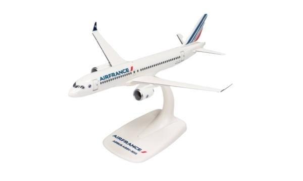 Herpa  Snap-Fit Flugzeugmodell Air France Airbus A220-300 (1:200) 