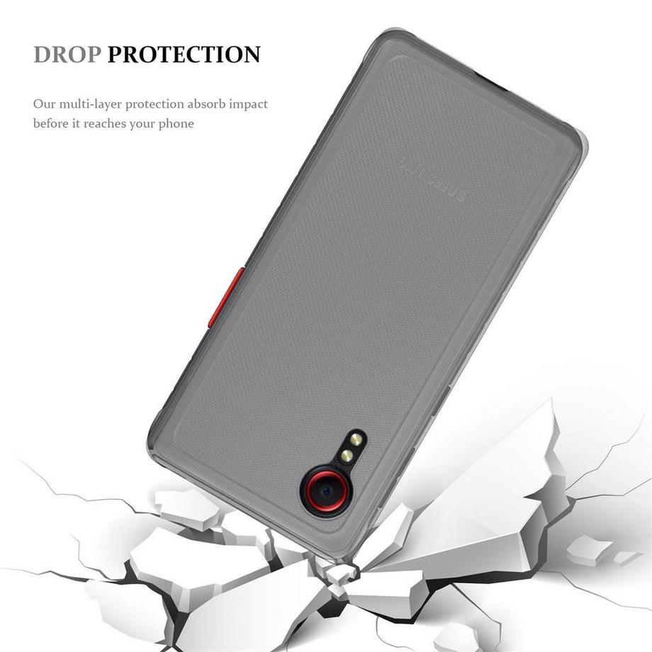 Cadorabo  Housse compatible avec Samsung Galaxy XCover 5 - Coque de protection en silicone TPU flexible 
