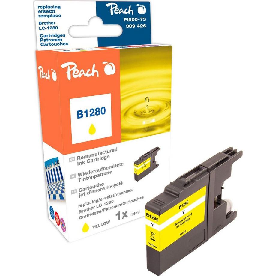 Peach  Encre  Brother LC-1280Y 