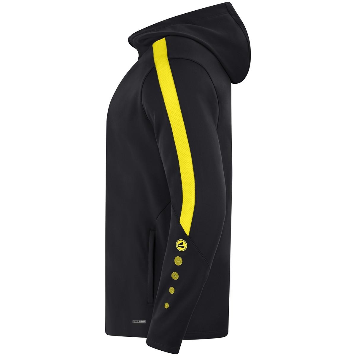 Jako  damen-trainingsjacke mit kapuze power 