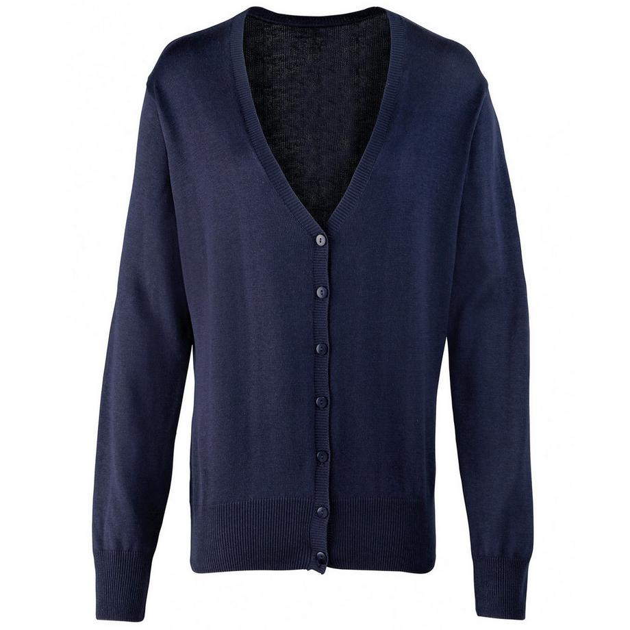 PREMIER V-Ausschnitt Strickjacke  