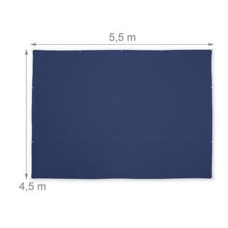 B2X Voile d'ombrage rectangulaire bleu foncé  