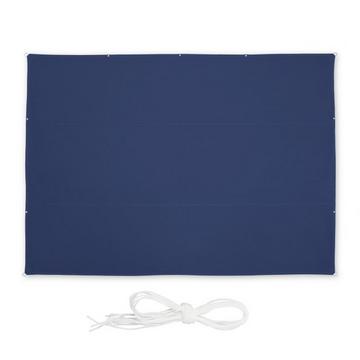 Voile d'ombrage rectangulaire bleu foncé