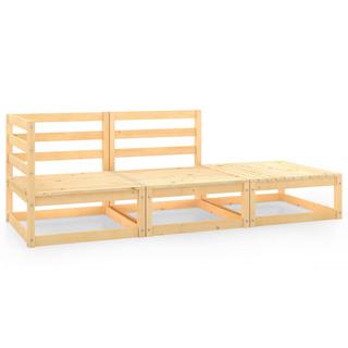 VidaXL Ensemble de meubles de jardin bois de pin  