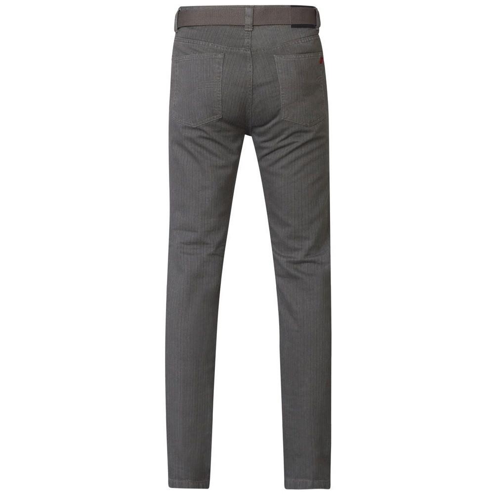 Duke Brian Bedford Pantaloni in velluto a coste con cintura  