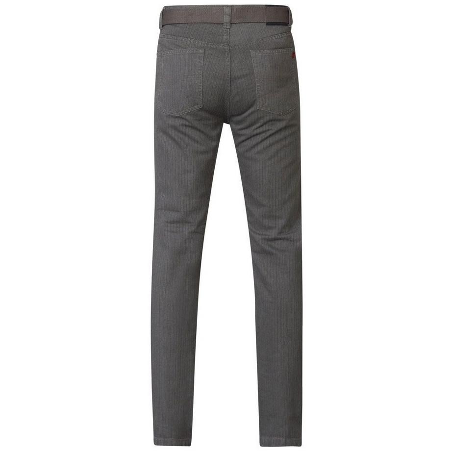 Duke Brian Bedford Pantaloni in velluto a coste con cintura  